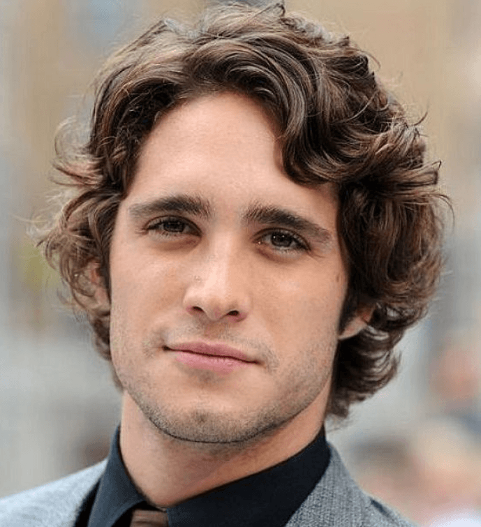 Medium Mens Long Hairstyles For Thick Curly Hair for Short hair