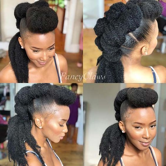 Cool Mohawk Braid Hairstyle