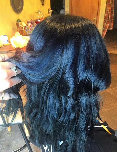 Raven Blue Hair