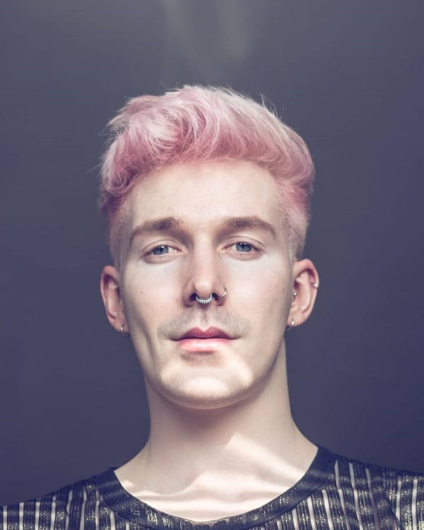 31 Best Pink Hair Color Ideas for Men in 2023 – Cool Men's Hair