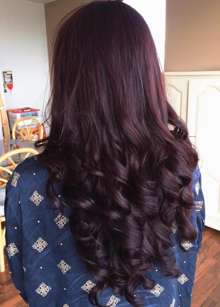 Dark Burgundy, Maroon, Burgundy with Red, Purple and Brown Highlights