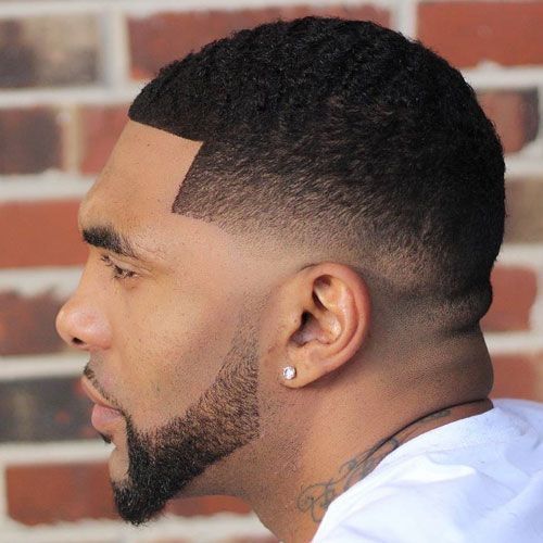 Afro Undercut + Low Skin Fade