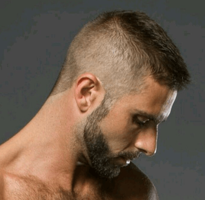 High and Tight Military Short Haircut