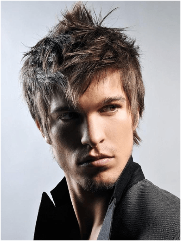 Cute Mens Short Messy Hairstyles 2018 with Curly Hair