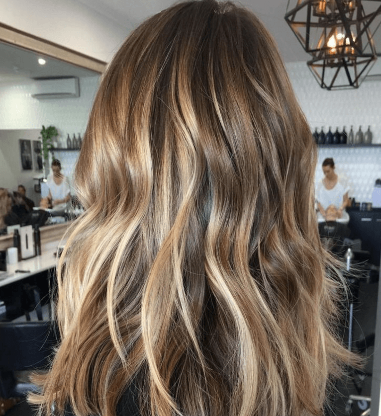 Blonde Balayage For Brown Hair