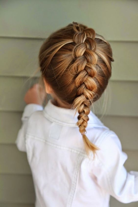 French Braid for Kids