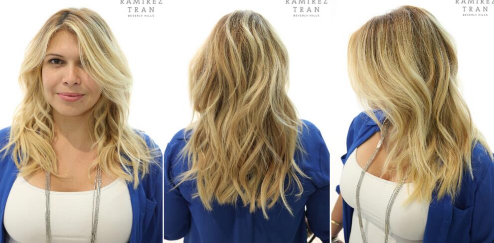 Natural Looking Blonde Highlights