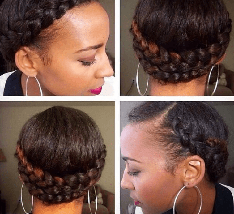 Dutch Braid Crown