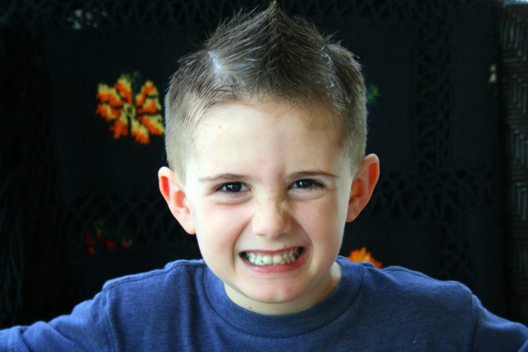 Faux Hawk with Bolt for little boy