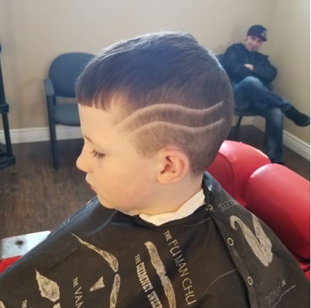 High Wave Cut little boy