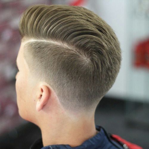 Pompadour for little boy