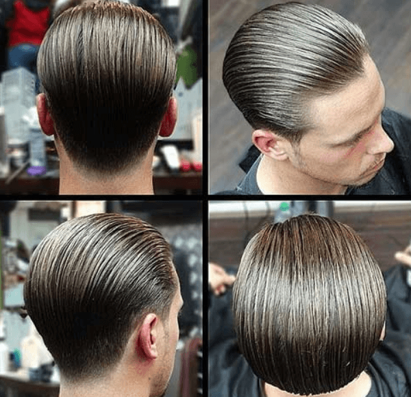 Slick Back Comb Over