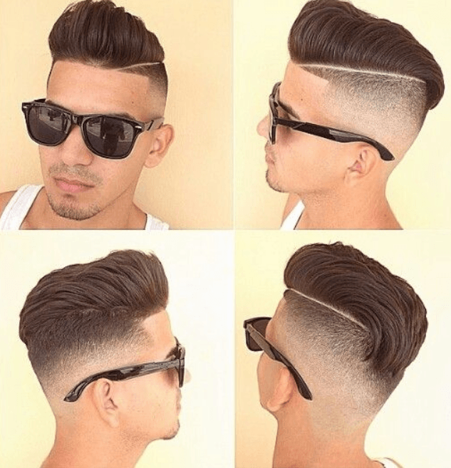 High Fade Long Comb Over The Best Drop Fade Hairstyles