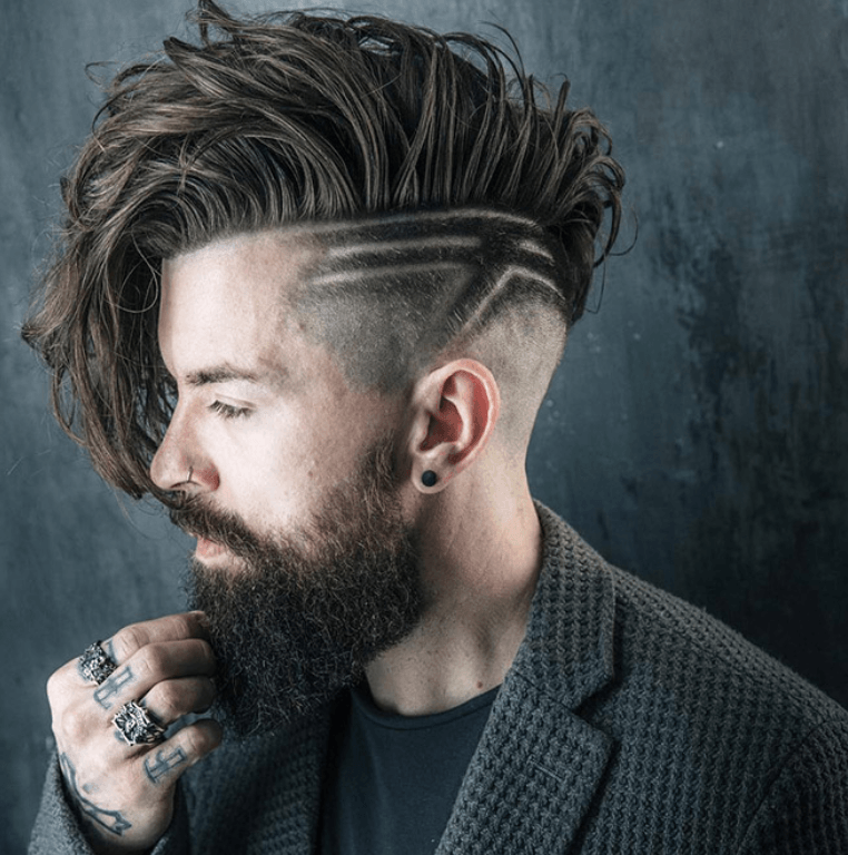 62 Cool Disconnected Undercut For Men to Try Out