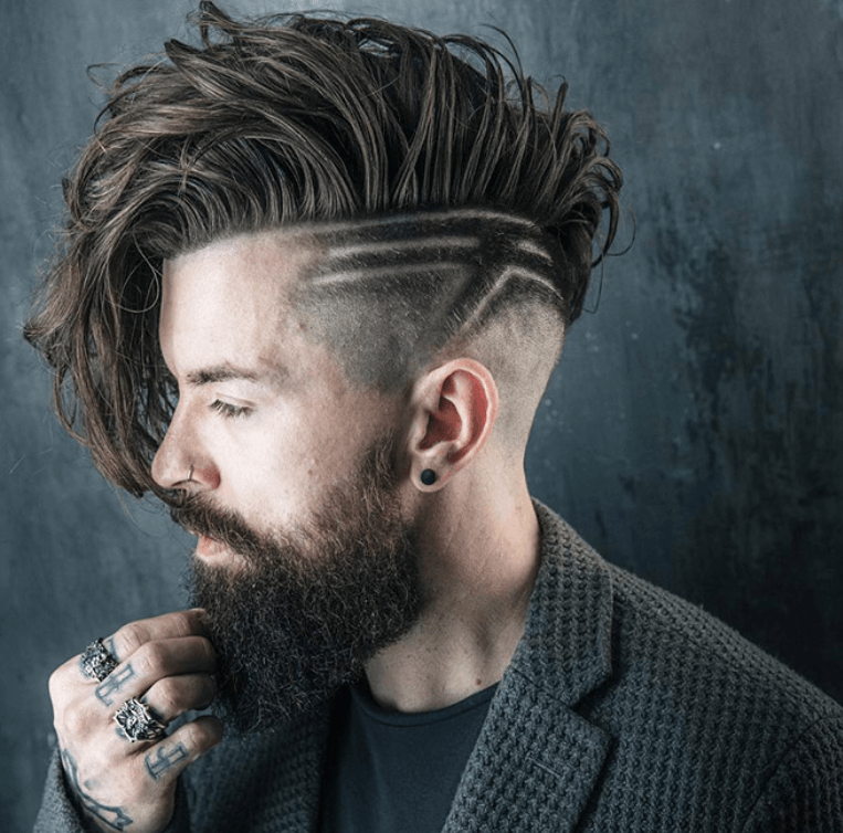62 Cool Disconnected Undercut For Men To Try Out