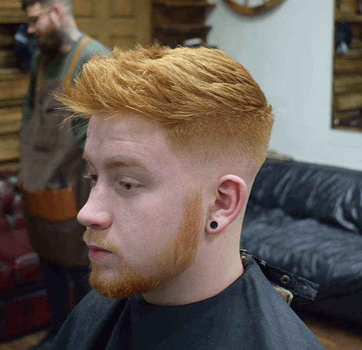 Textured Ginger Undercut