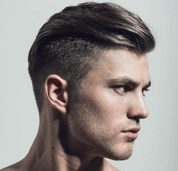 disconnected undercut quiff