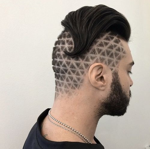 The Pineapple Texture disconnected undercut