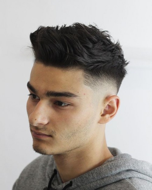 Medium Fade Quiff