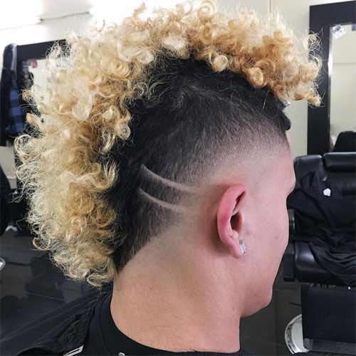 Mid Fade mohawk