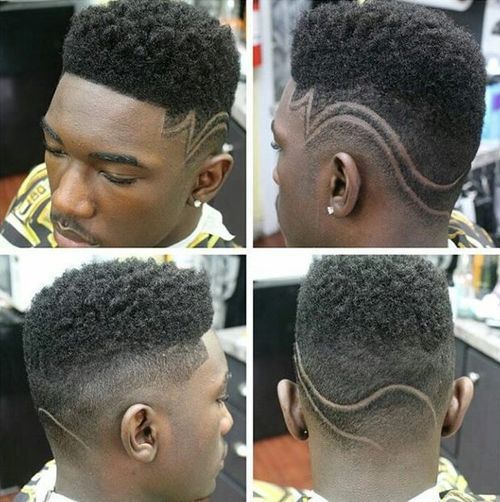 Mid Razor Fade Hair Design