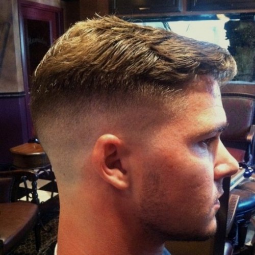 Military Mid Fade Haircut