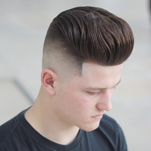 Pomp Ivy League haircut