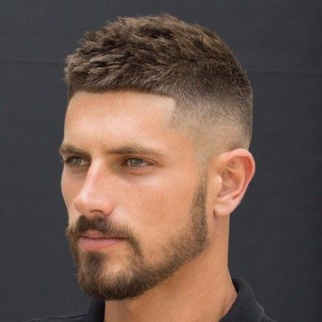 Simple Medium Fade Haircut