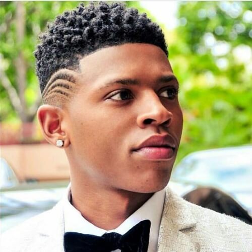Taper Fade Hipster Haircut with Sponge Twist