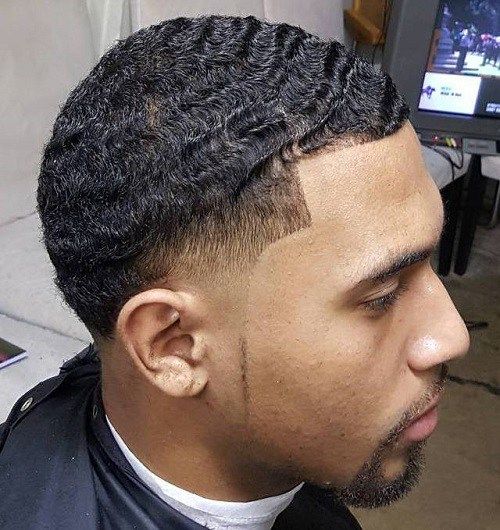 caesar cut with taper fade Hipster Haircut
