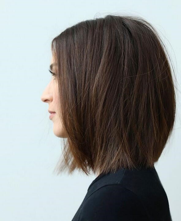 STRAIGHT FLEXIBLE BROWN BOB