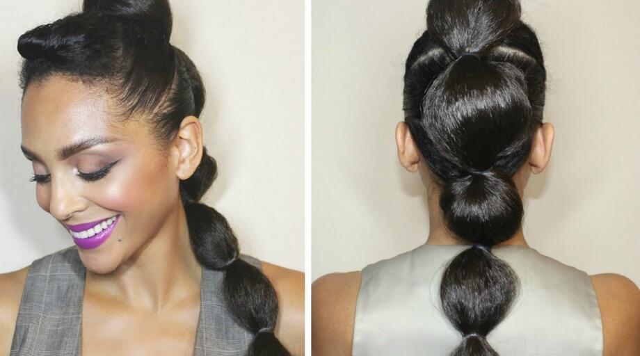 25 Best Bubble Ponytail Hairstyles 2019