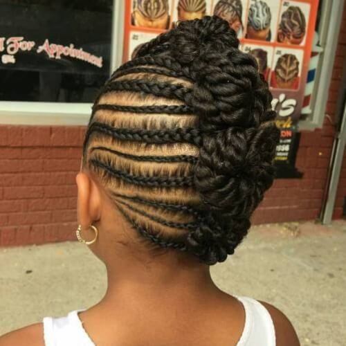 Braided Faux Hawk