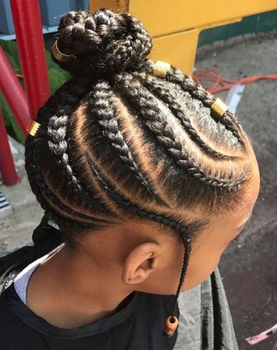 Braided Top Knot