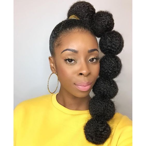 25 Best Bubble Ponytail Hairstyles 2019