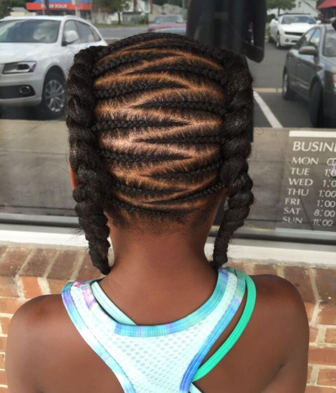 50 Beautiful Hairstyles For Little Black Girls