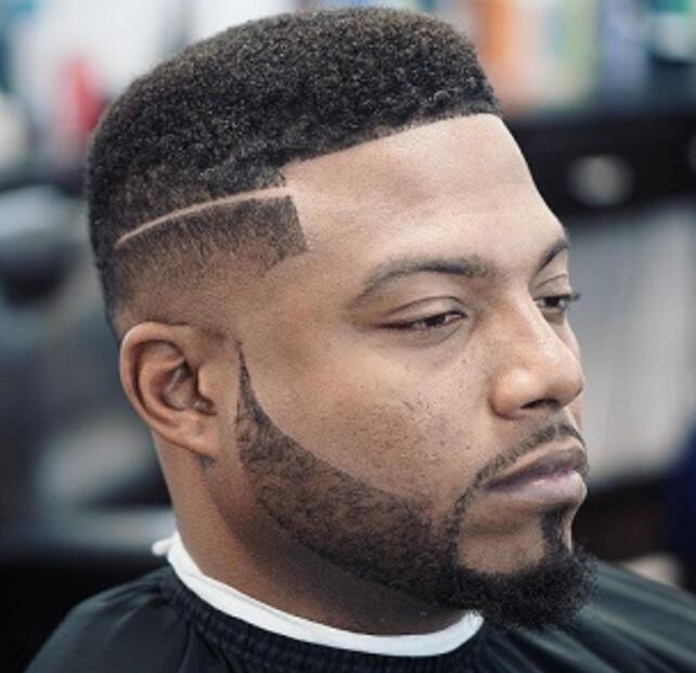 Afro Cut Low Fade