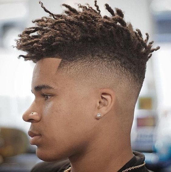 30 Popular Afro Taper Fade Haircut For Men 2019