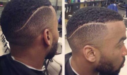 Afro Taper Fade Haircut For Men