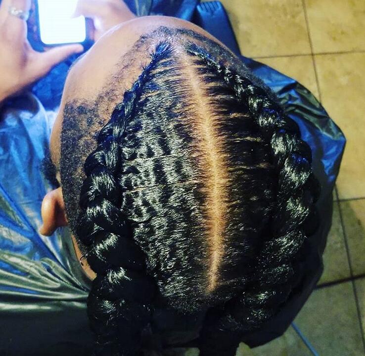 Dutch braids