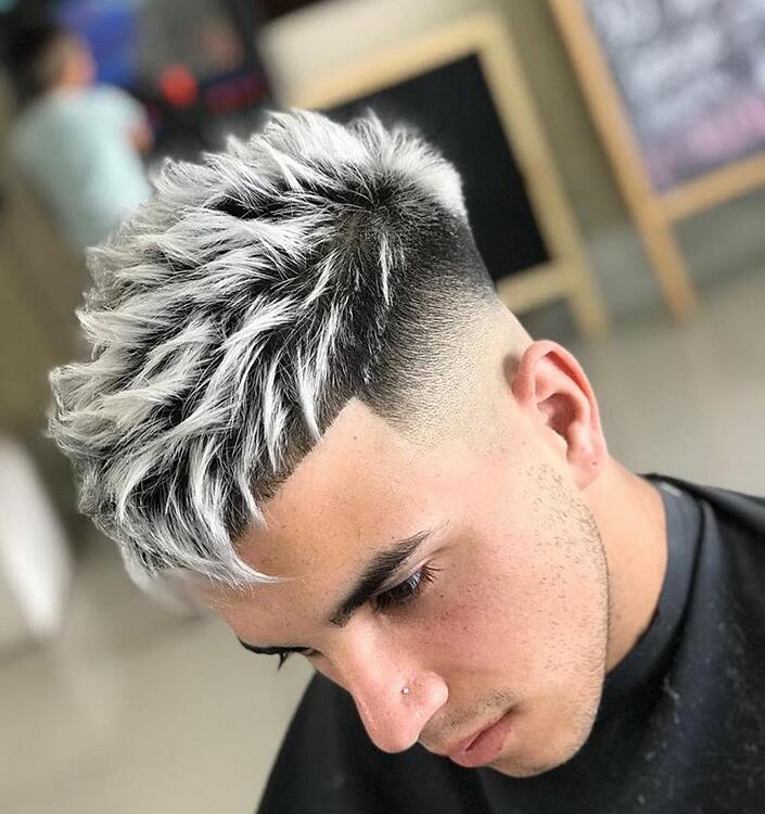 Gorgeous Mid Fade Cut