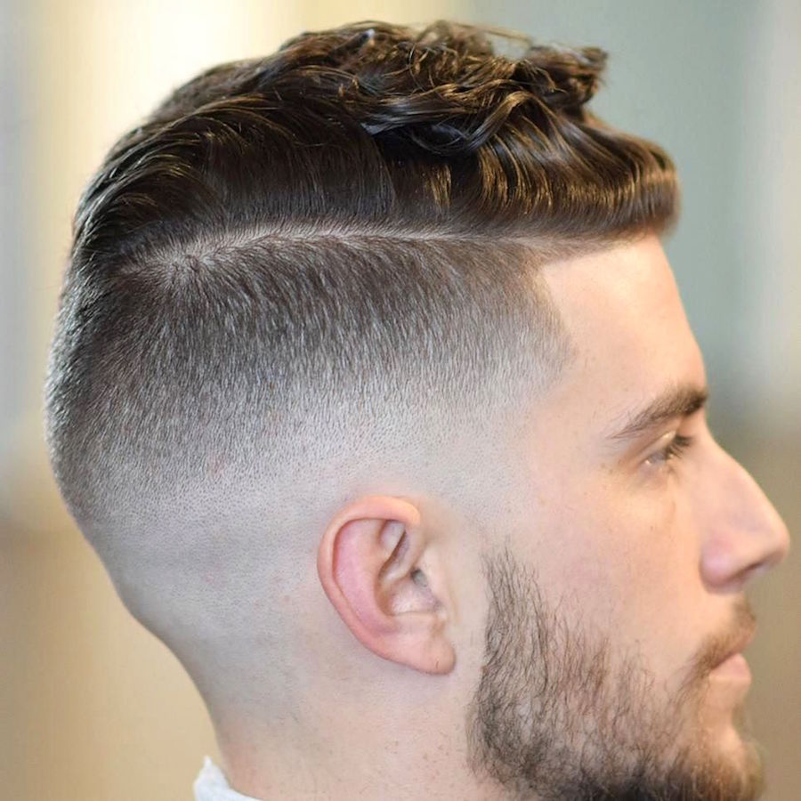 Natural Waves and Fade Undercut