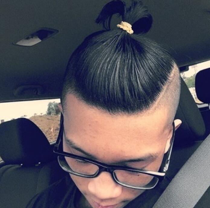 Ponytail with Shaved Sides