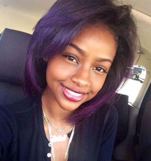 Purple shades black women