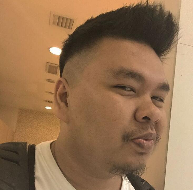 Spiky Hair+ Burst Fade