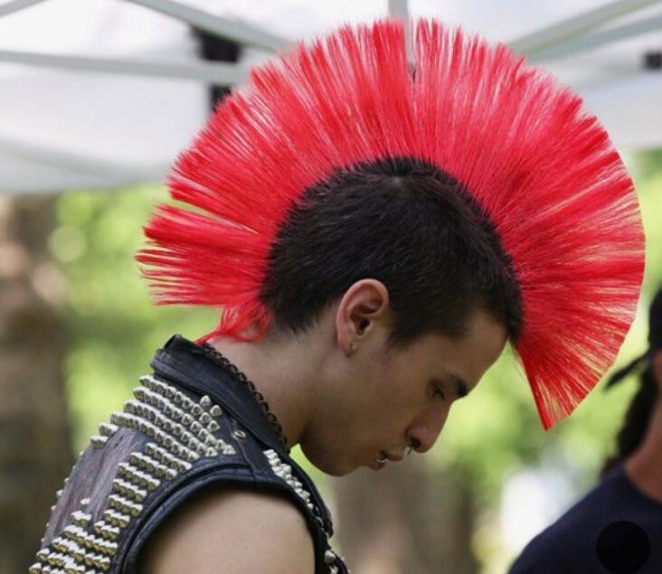 Extreme spiky Mohawk