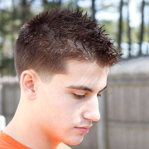 Spikes Blowout Haircut