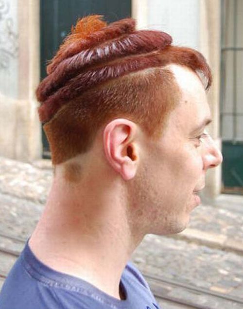 The Whorl Hairstyle for Guys