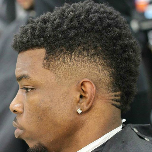 Black Men's Mohawk Hairstyles