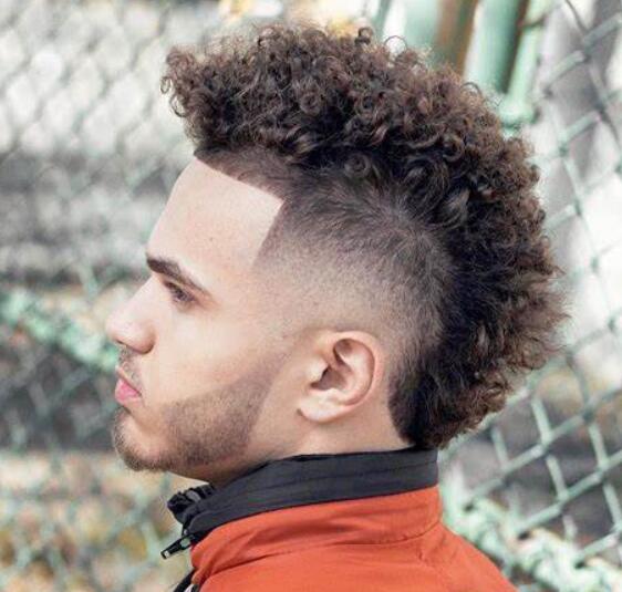 Burst Fade Mohawk